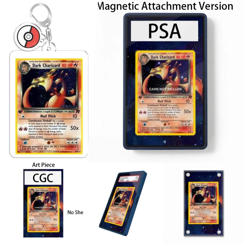 Case Fan - Pokemon TCG Rocket Dark Charizard Anime