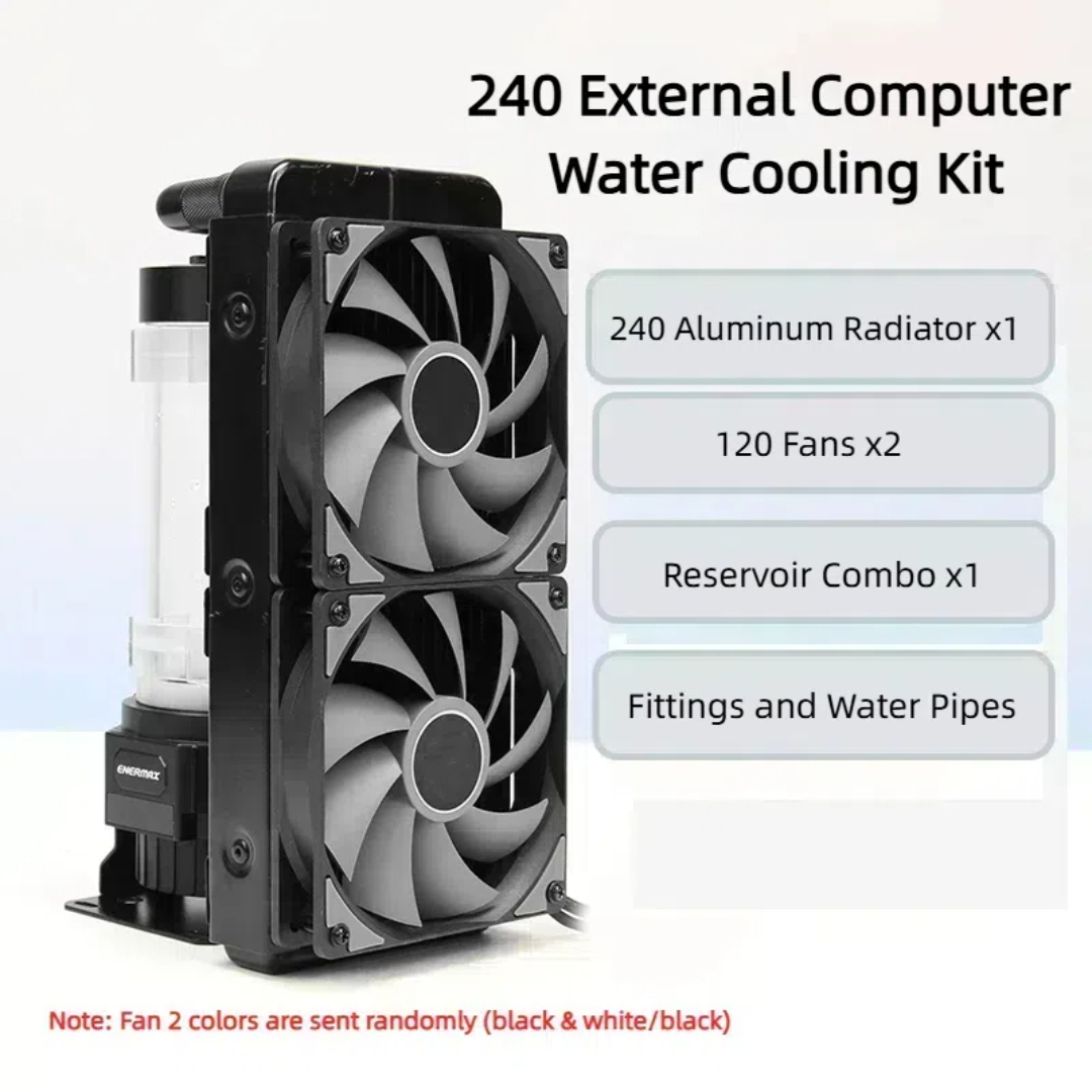 External Radiator Water Cooling Kit - Bilgisayar için Harici Su Soğutma Sistemi,