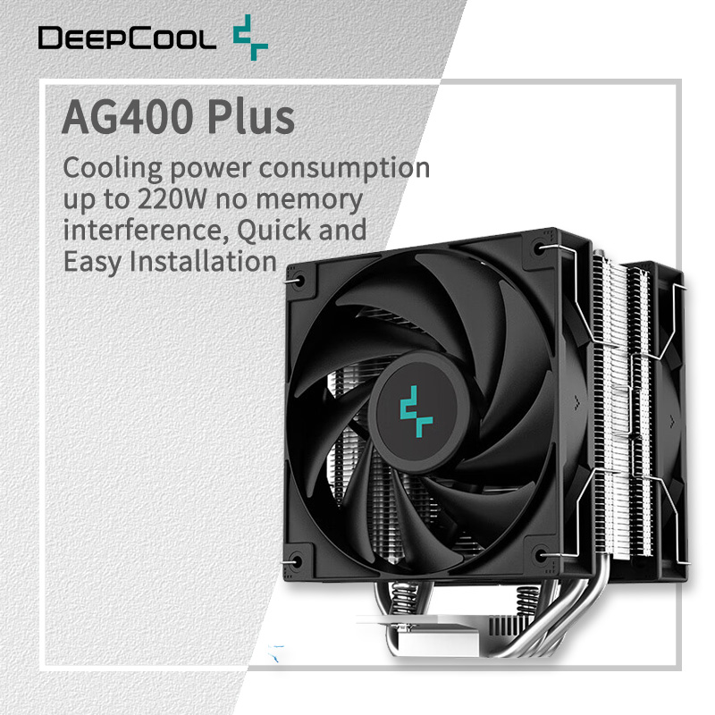 DEEPCOOL AG400 4 Isı borusu Çi - Cpu Heatsink incelemesi ve fiyatı