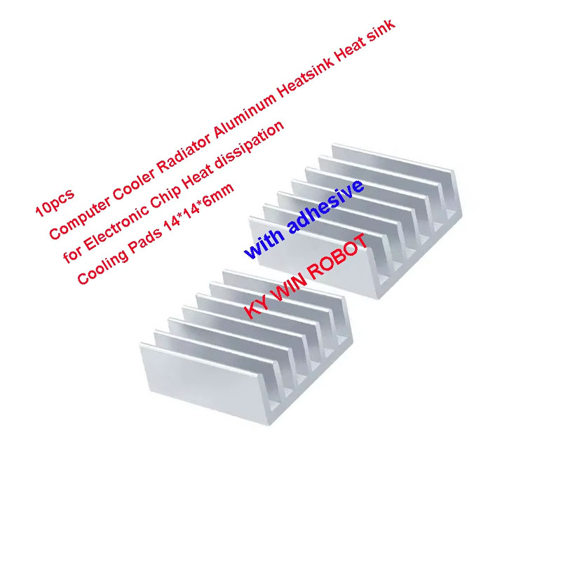 10 Adet Mini Yapışkanlı Alümin - Heatsink incelemesi ve fiyatı