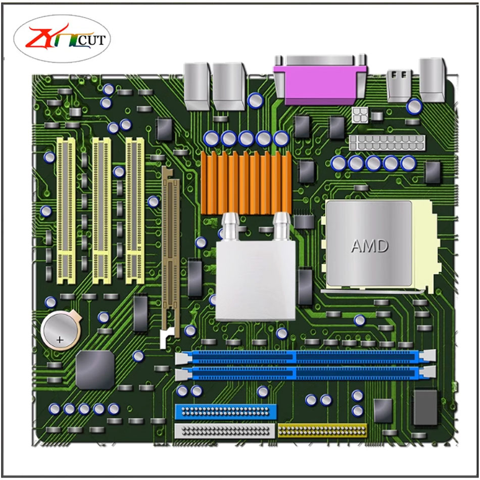 40 80mm CPU Alüminyum su soğut - Cpu Heatsink incelemesi ve fiyatı