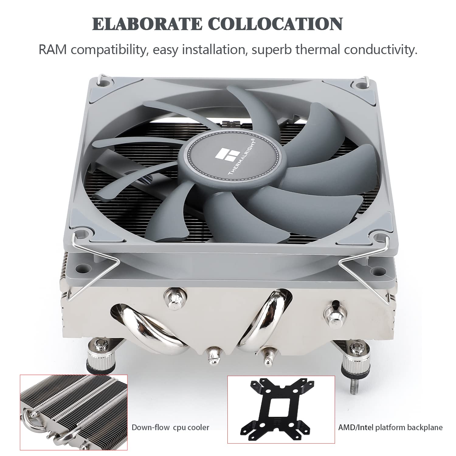 Thermalright AXP90-X47 düşük p - Cpu Heatsink incelemesi ve fiyatı